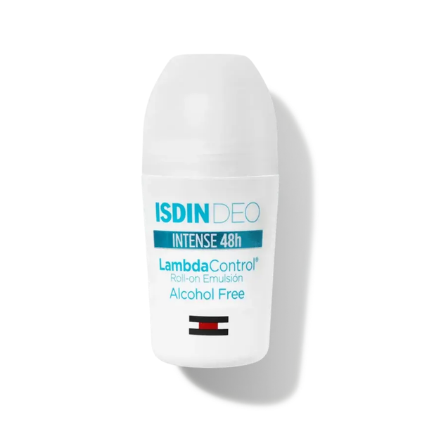 ISDIN Deo Alcohol-Free Roll-On Deodorant Cream Sensitive Skin 48-Hour Protection 50 ml