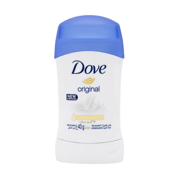 Dove Original Stick Deodorant Antiperspirant Moisturizing Formula 40 g