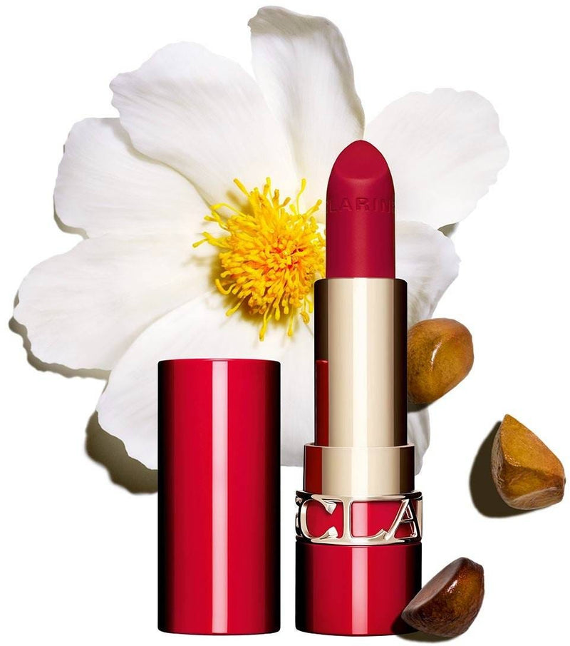 Clarins Joli Rouge Velvet Matte Lipstick Hyaluronic Acid & Ceramides 742V Joli Rouge 3.5 g