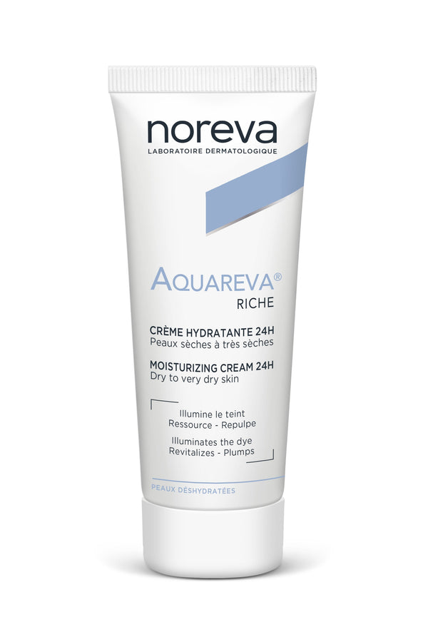 Noreva Aquareva Rich Moisturizing Face Cream Hyaluronic Acid 40 mL
