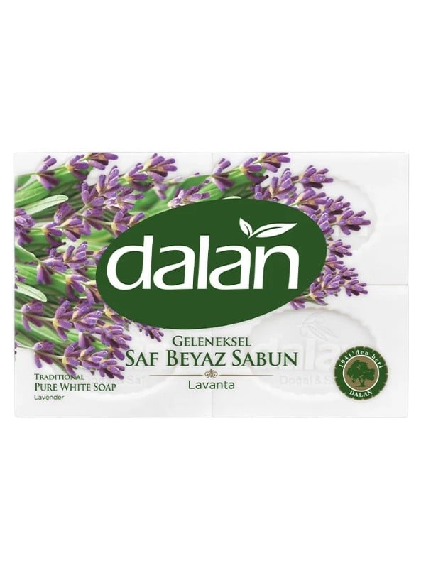 Dalan Lavender Body Bath Soap Bar Set, Moisturizing Lather, Lavender Fragrance