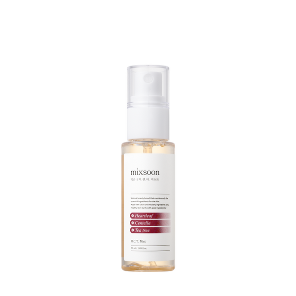 Mixsoon H.C.T. Facial Mist Toner Spray Panthenol Hyaluronic Acid 50ml