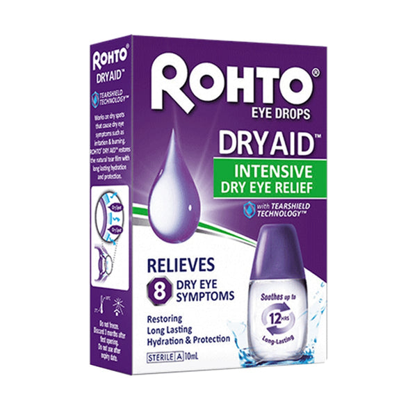 Rohto Dry Eye Drops Tearshield Technology Soothing Hydration