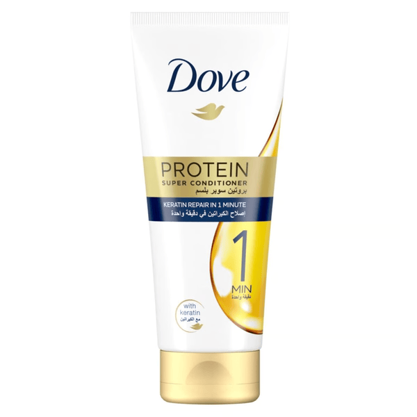 Dove Protein Super Keratin Treatment Conditioner, 1 Minute, 180 ml
