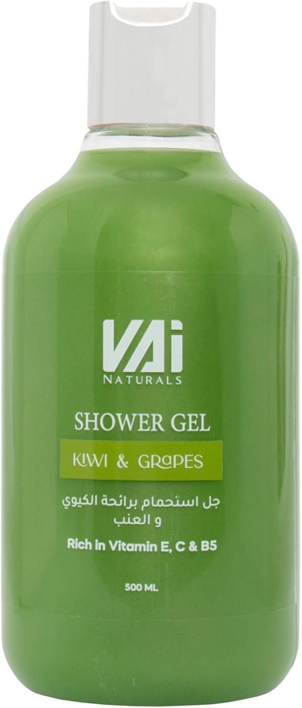 VAI Naturals Kiwi & Grape Shower Gel Refreshing Scent 500ml
