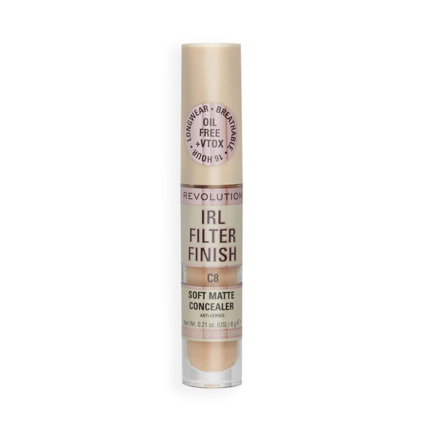 Makeup Revolution IRL Filter Finish Liquid Concealer C8