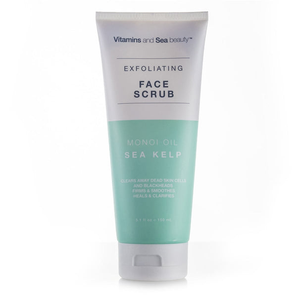 Sea Beauty Face Scrub Monoi Oil Sea Kelp Exfoliating Formula 150 ml