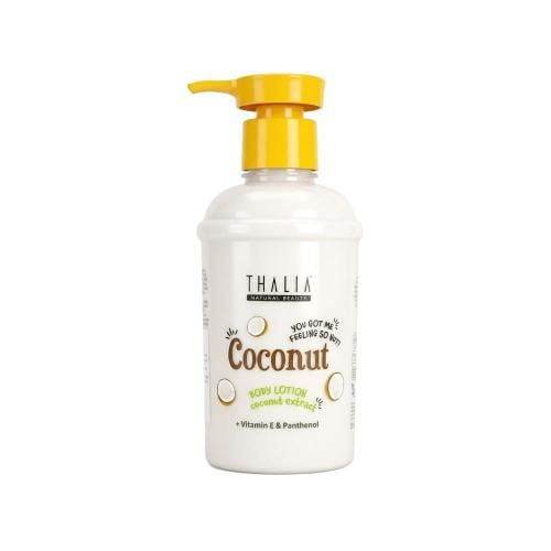 Thalia Coconut Body Lotion Lightweight Moisturizing Formula with Vitamin E and Panthenol 250ml