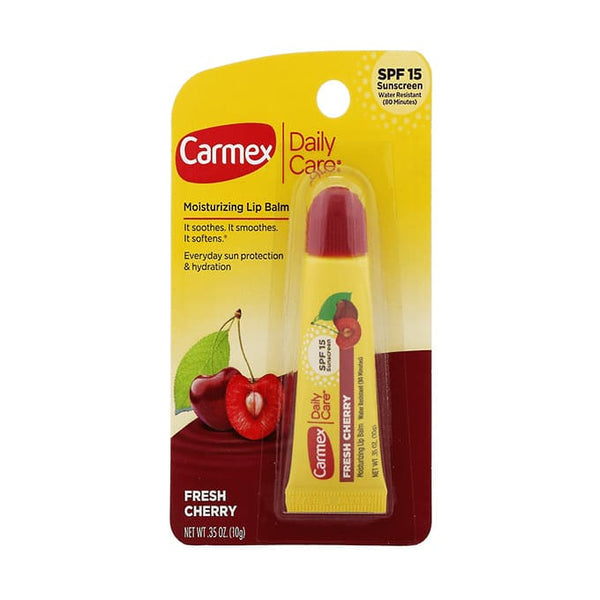 Carmex Fresh Cherry Lip Balm Moisturizing Gloss Finish 10 g