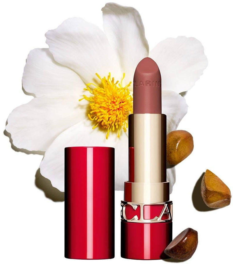 Clarins Joli Rouge Velvet Creamy Matte Lipstick Hydra+ Complex Soft Berry 705V 3.5 g