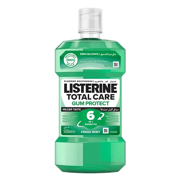 Listerine Total Care Gum Protection Mild Taste Mouthwash 500ml