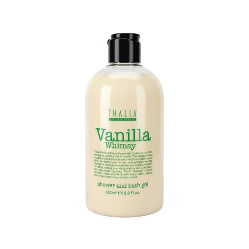Thalia Vanilla Whimsy Shower Gel Rich Lather Warm Vanilla Fragrance 500ml