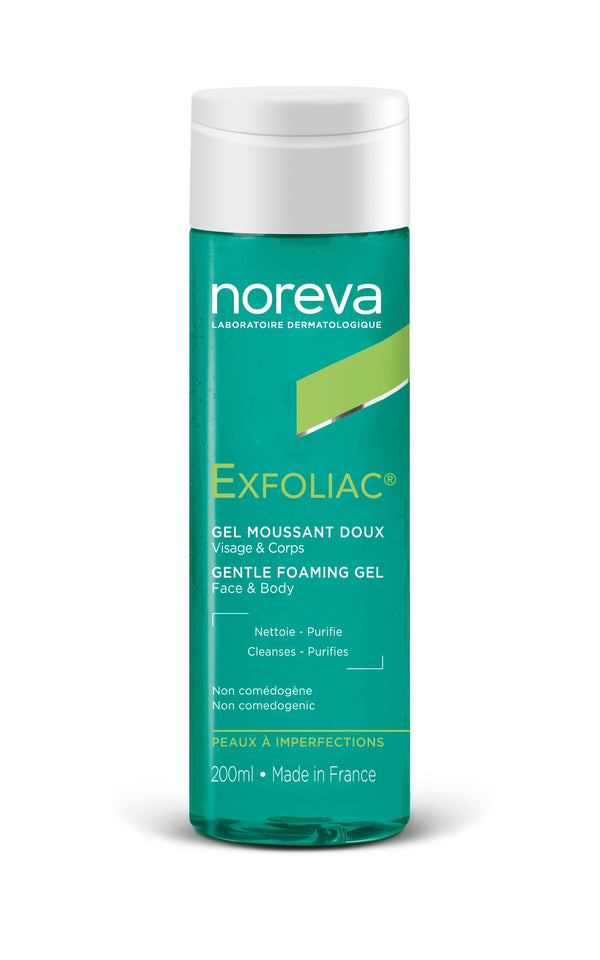 Noreva Exfoliac Gentle Purifying Foaming Gel Plant Extracts 200 mL