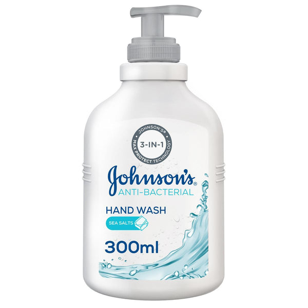 Johnson & Johnson Hand Wash Sea Salt Enriched Antibacterial Formula 300 ml
