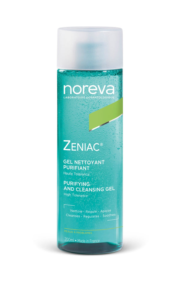 Noreva Zeniac Purifying Cleansing Gel Soap-Free Face, Body and Scalp Wash 200 mL