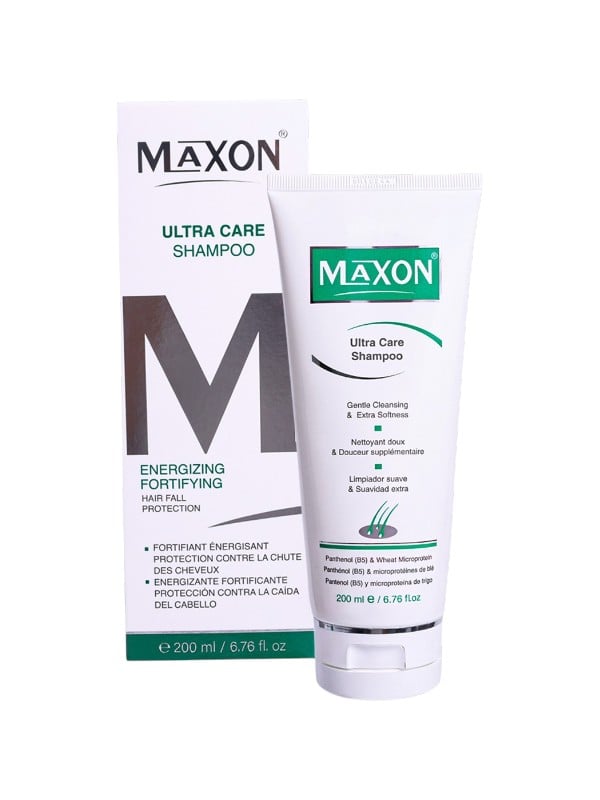 Maxon Ultra Care Strengthening Shampoo Panthenol Wheat Protein 200 ml