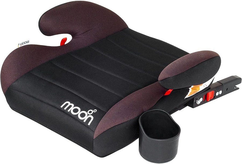 MOON Kido Baby Booster Car Seat With ISOFIX Attachment, Black, 1 Piece