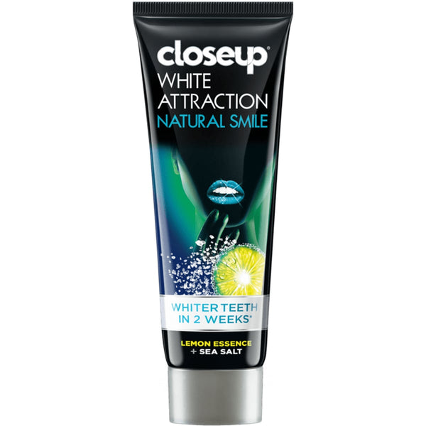 Closeup Lemon Essence Sea Salt Toothpaste Brightening Formula 75 ml