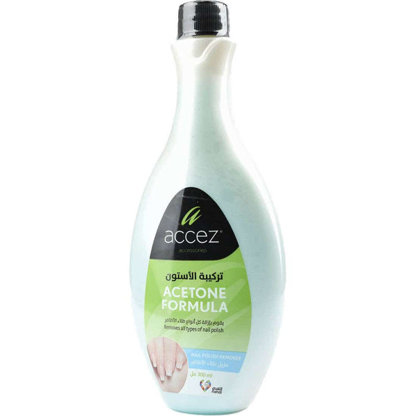 Accez Acetone Nail Polish Remover Liquid, 300 ml