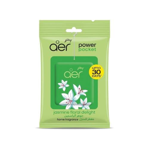 Godrej Aer Power Pocket Jasmine Essence Air Freshener 10g