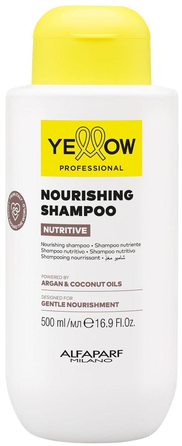 Yellow Nutritive Shampoo for Dry Hair, Argan & Coconut Oils, 500 ml