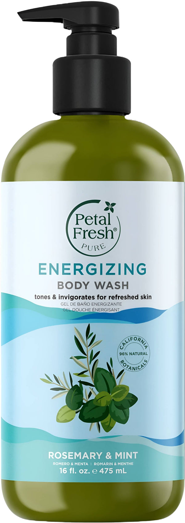 Petal Fresh Rosemary & Mint Bath & Shower Gel