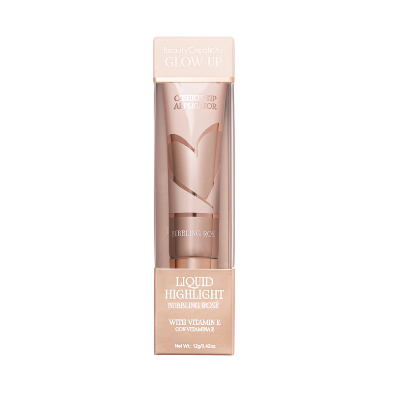 Beauty Creations Glow Up Flawless Stay Liquid Highlighter Bubbling Rose