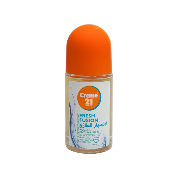 Cream 21 Fresh Fusion Roll-On Deodorant Fresh Scent 50ml