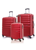 American Tourister Preston TSA Lock Double-Wheel Luggage Set Red