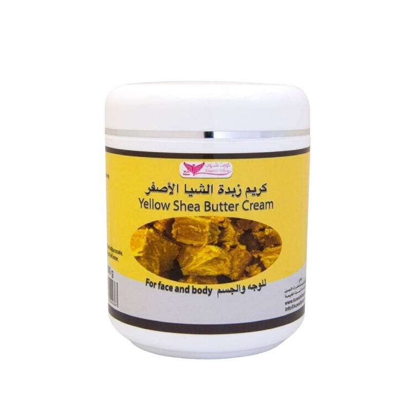 Kuwait Shop Yellow Shea Butter Cream Deep Hydration 500g