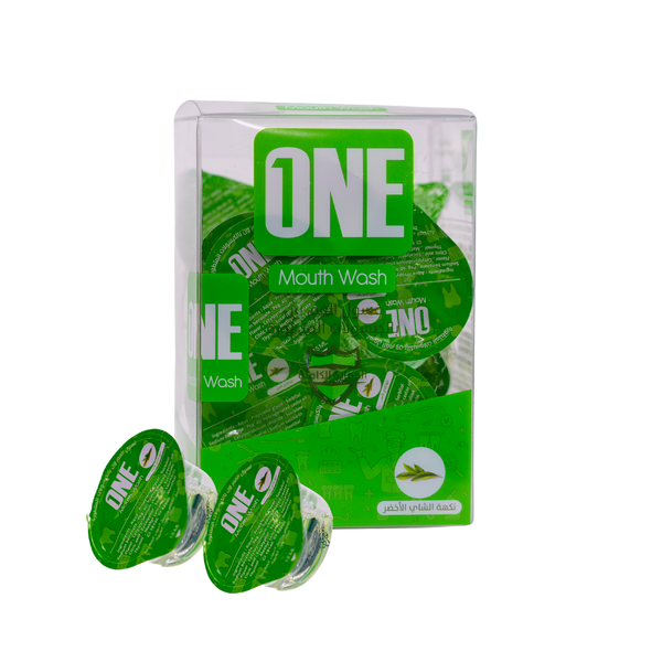 One Mouthwash Green Tea Flavor Alcohol-Free Rinse Capsules, 20 Count