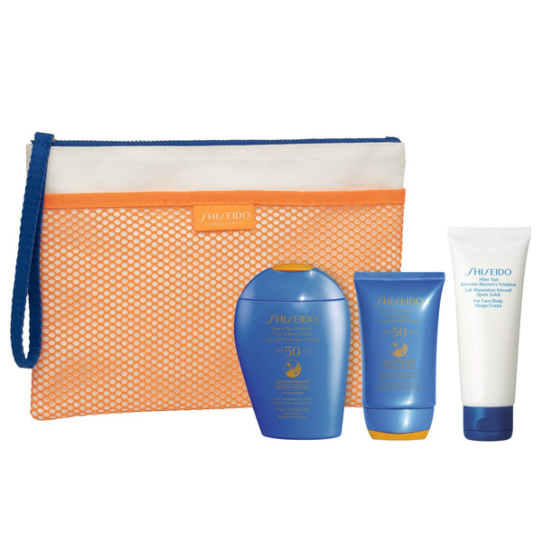 Shiseido Sun Care Set Face and Body Sunscreen and After-Sun Emulsion