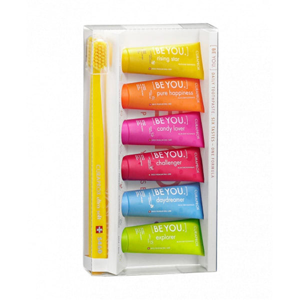 Curaprox Be You Toothpaste Six-Flavour Taster Pack with Fluoride