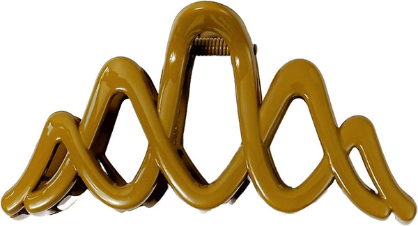 Hair Claw Clip GLT3041 Jumbo Interlocking Teeth Design for Thick or Thin Hair