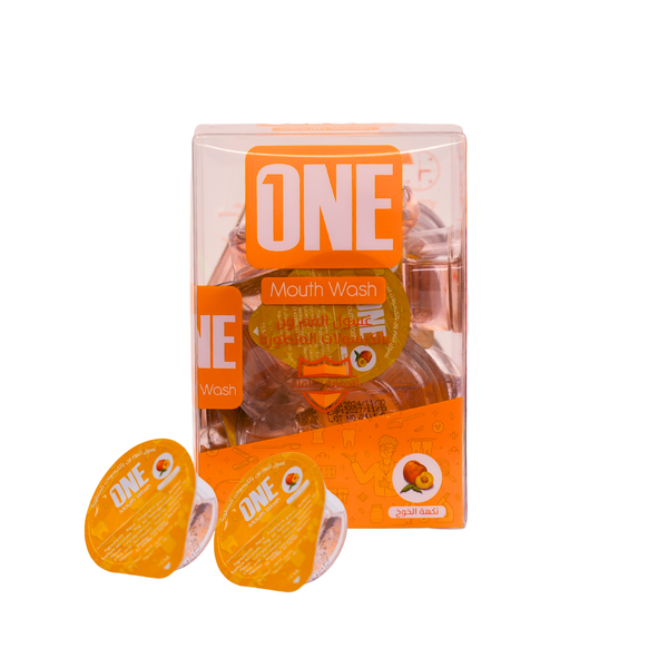 One Mouthwash Capsules Peach Flavor Alcohol-Free Freshness, 20 Capsules