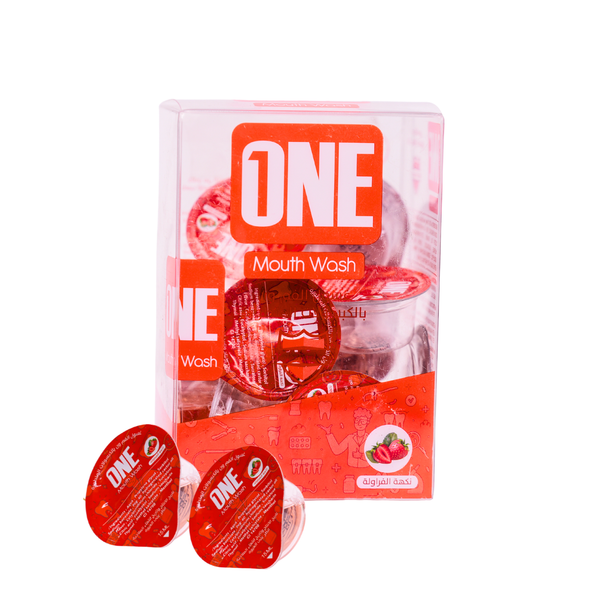 One Mouthwash Alcohol-Free Strawberry Flavor Fresh Breath Capsules, 20 Count