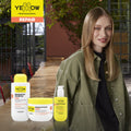 Yellow Professional Repair Hair Mask Liquid Cream Bond Complex Cacao Butter 500 ml