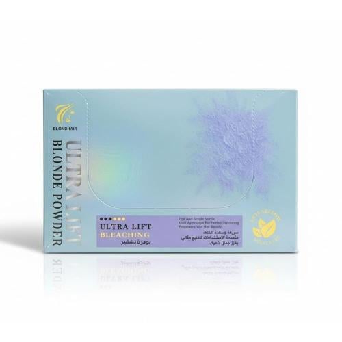 BlondeHair Hair Lightening Powder, Quick-Mix Formula, 12 Sachets x 40g