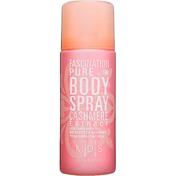 Mades Fascination Pure Body Spray Milky Mist Beeswax Grapeseed Argan Oils 50ml
