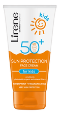 Lirene Kids Sun Protection Face Cream SPF 50 Waterproof Fragrance-Free 50ml