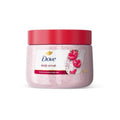 Dove Body Scrub with Crushed Cherry and Shea Milk Creamy Formula