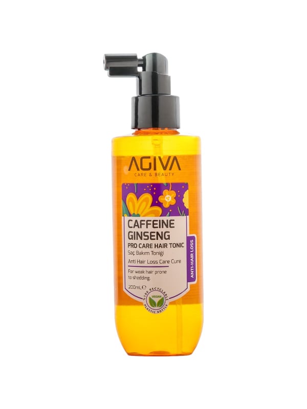 AGIVA Pro-Care Caffeine & Ginseng Hair Tonic Spray, Biotin, 200 ml