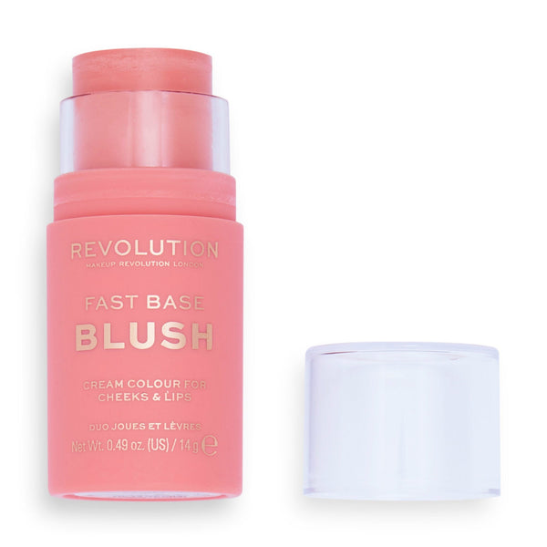 Makeup Revolution Fast Base Blush Stick Cream Dewy Finish Baby