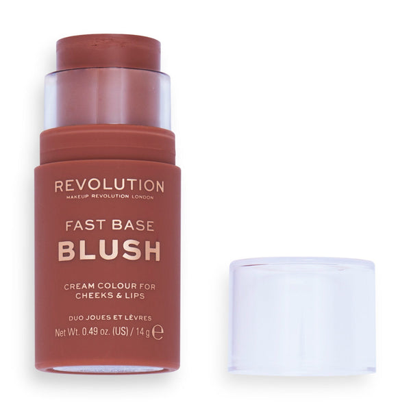 Makeup Revolution Fast Base Blush Stick Cream Mauve Dewy Finish