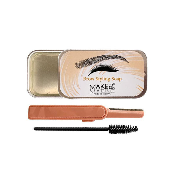 Makeover22 Eyebrow Styling Soap Translucent Brow Hold with Shea Butter, Castor Oil and Vitamin E