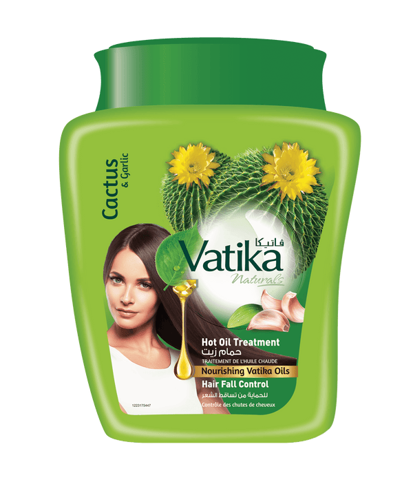 Vatika Naturals Cactus and Garlic Hot Oil Hair Treatment 500 g