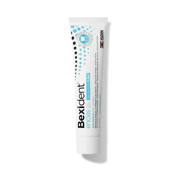 ISDIN Bexident Gums Daily Use Toothpaste Cream with Fluoride, Panthenol & Aloe Vera, 75 ml