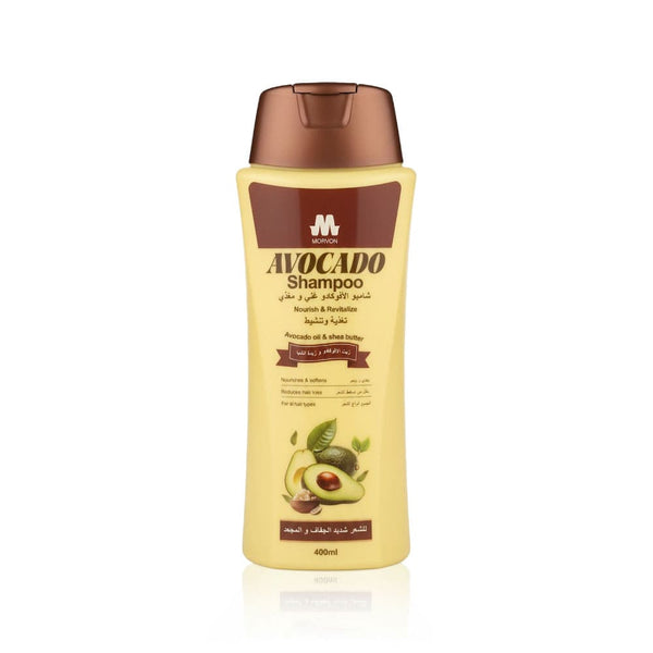 Morvon Avocado Shampoo Moisturizing Care for Very Dry and Frizzy Hair 400ml