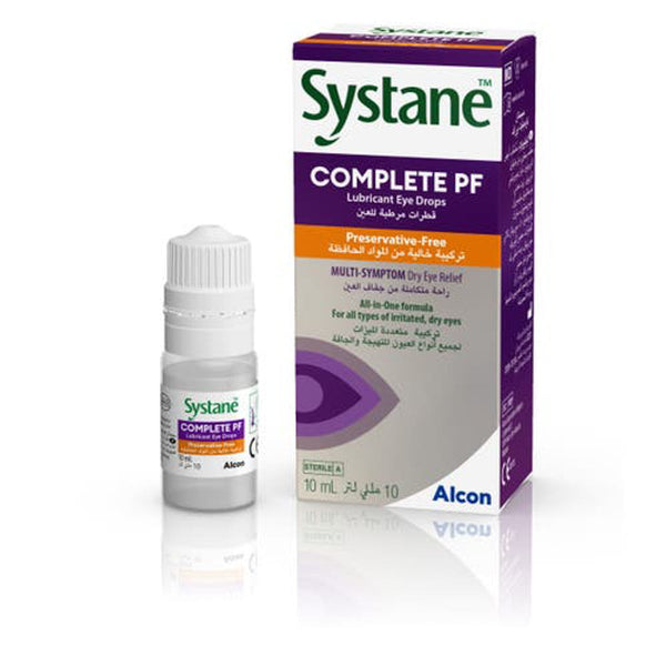 Systane Complete PF Eye Drops Preservative-Free Lubricant Formula 10 mL