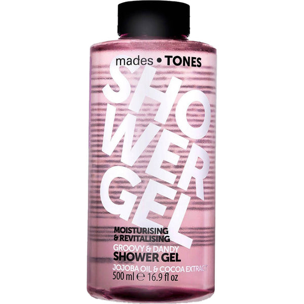Mades Tones Shower Gel Cocoa Extract Moisturising Groovy & Dandy 500ml
